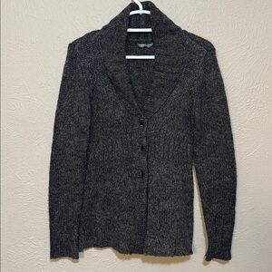 Daisy Fuentes Charcoal Knit Sweater